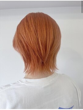 アルレン(Allen) オレンジ  ダブルカラー  レディース