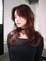 アイティーバイアルバム 松戸店(IT by ALBUM)&nbsp;顔周りレイヤー美髪韓国ヘアロング_ba535783