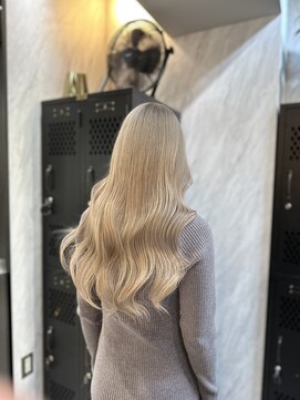 ヴァイス 渋谷店(VAICE) ホワイトベージュ/ケアブリーチ/ロング