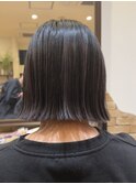 切りっぱなしボブ