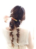 卒業式、結婚式にオススメ！個性派ツインテールアレンジ