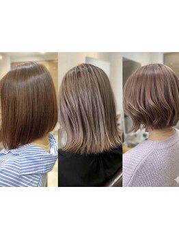 透明感のあるツヤ髪カラーで魅力アップ☆周りと差がつくハイライトやインナーカラーで、お洒落なstyleへ♪