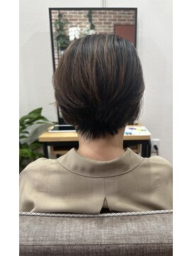 レディースショートスタイル【門前仲町/越中島/月島/大人女性】