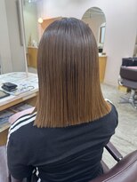 キュオンシア(CUEON. ciea)&nbsp;地毛風髪質改善ストレート☆