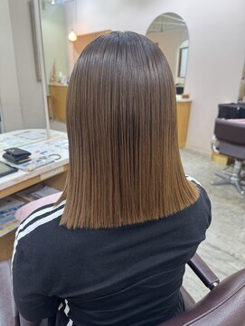 キュオンシア(CUEON. ciea) 地毛風髪質改善ストレート☆