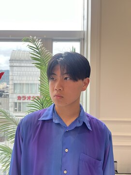 ニューヨーク ニューヨーク 河原町オーパ店(NYNY) ▽メンズカット/センターパートマッシュ/韓国マッシュ