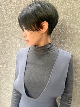 ラウンジ モリオ イケブクロ(Lounge MORIO Ikebukuro) 【morio】大人女性長めのショートヘア♪