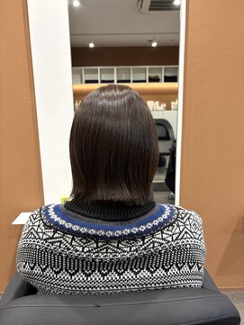 リバティ 登戸(Liberty) 外ハネミディアム×アッシュカラー