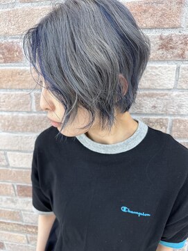 ニューヨークニューヨーク 姫路広畑店(NYNY) シルバーとブルーのハイライト！