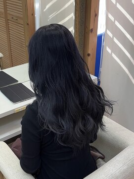 ウィルゴ 原宿(VIRGO) ダークネイビーブルーブラックディープブルーネイビーブルー