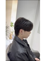 コア 宮崎(CORE)&nbsp;毛流れセンターパート(宮崎/メンズ/宮崎美容室/メンズパーマ)