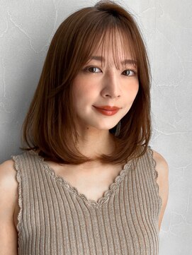 アグノス 青山(Agnos) クールショートサイドバングくびれヘア似合わせカットモテ髪