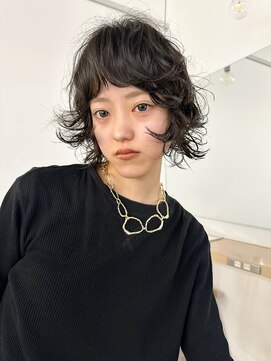 フィルムス 渋谷(FILMS) ミニボブレイヤー/レイヤーカット/ショートボブ/顔周り韓国/渋谷