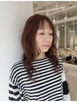 リン(Lin)&nbsp;ゆるふわウェーブとオレンジブラウン