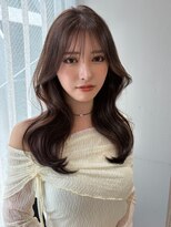髪質改善/レイヤーカット 半個室 Senne竹下駅前【8月14日OPEN(予定)】 竹下レイヤーカット/グレージュ/ロングレイヤー/前髪顔まわり