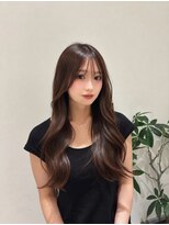 ジーナ 福岡天神(Zina)&nbsp;流れやすい顔周りカット&カラートリートメント