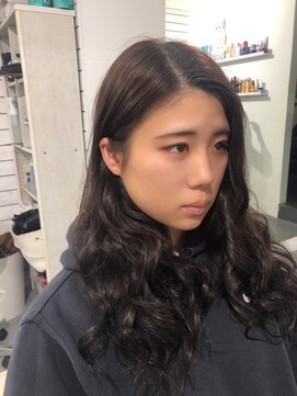 ビーヘアサロン(Beee hair salon) 【渋谷エクステ・カラーBeee/安部 郁美】A/W前髪エクステ