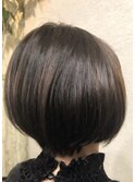 丸みショートボブ