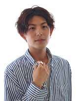 コワファースト 大分(COIFF1RST)&nbsp;ツイストパーマ、センターパート