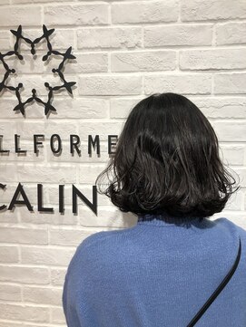 ビューティー エールフォルム 浜松有玉店(BEAUTY YELLFORME) ナチュラルブラウン×切りっぱなしボブ