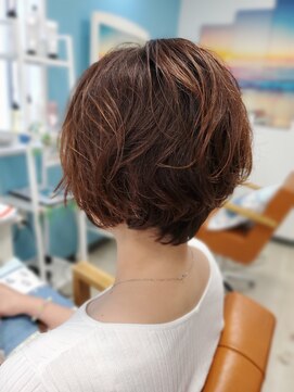 アラワラブルー(arrawarra blue) カジュアルボブ/20代/30代/40代/50代/倉敷駅/白楽町