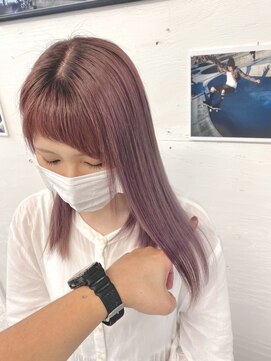 ベニス(VENICE) ピンク×ロング