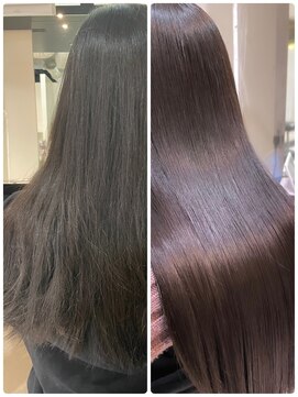 トリコ心斎橋(trico) 速効性◎ビフォーありハイダメージ毛で美髪★天使の輪