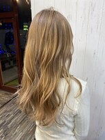 ヘアー リードレス(hair Re:dress)&nbsp;大人かわいい小顔ゆるふわロング×ハイライトカラー　20代30代