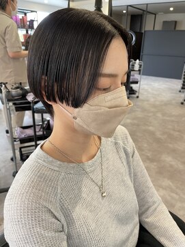 ナンバー(number+) 20代30代大人綺麗ナチュラルハンサムショート