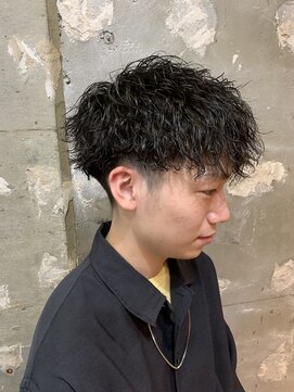 アカ(ACA) ツイストスパイラルパーマツイストパーマメンズマッシュ札幌大通