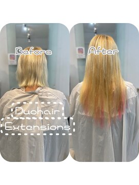 デュオヘアー エクステンションズ 新宿 ハイトーン・夏・ロングヘアー♪♪♪