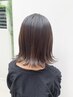 【艶髪】カラー+ダメージレス処理+ヘアトリートメント￥11200