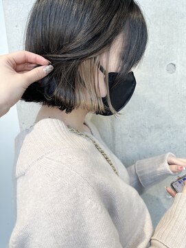 アルテ(ARTE) 【ARTE表参道/青山】顔まわりレイヤーセミロング×透明感カラー