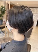 リップラインショートボブ≪CALI・田町・三田・美容室・CHIAKI≫