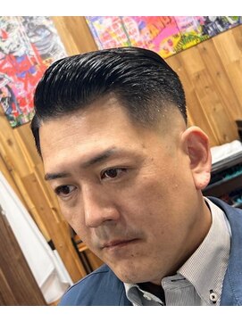 ピシャッとニ代目銀二郎 バリカンフェード【広島/理容室/古民家バーバー二代目銀二郎】