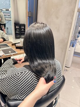 ヘアサロン ガリカ 表参道(hair salon Gallica) 【miko】色落ちもかわいい◎地毛風ナチュラルブラウンベージュ