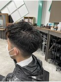 会社でも大丈夫なパーマ