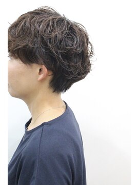 パープル 自由が丘(purple) ] 小顔に見えるヘア/オリーブグレー／ココアベージュ[自由が丘]