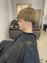 ザワン(The one)&nbsp;ブリーチ+パーマ落としストレート