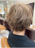 白髪ぼかしハイライト
