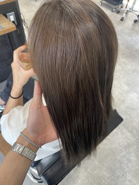 ブッディ(BDY) ブリーチなしで作るブラウンベージュ