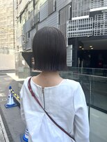 キャンバス バイ ネオリーブ 横浜西口(Canvas by neo.)&nbsp;切りっぱなしボブ　ぱつっとボブ　ボブカット