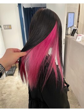 ニュート(Neut ) インナーカラーコットンピンク/ケアブリーチデザインカラー