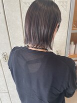 ヘアーエスクールエミュ(hair S. COEUR emu)&nbsp;軽めぱつっとボブ