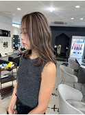縮毛矯正髪質改善ハイライトレイヤーカット枚方美容室エクステ