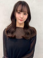 アッシュ 中野店(Ash)&nbsp;イメチェン/似合わせカット/フルバング/レッドブラウン/中野