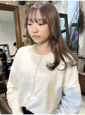 ミルクティーグレージュ