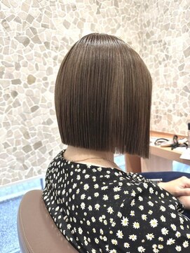 アクセスムーン 宇都宮鶴田店(Access Moon) 切りっぱなしボブ
