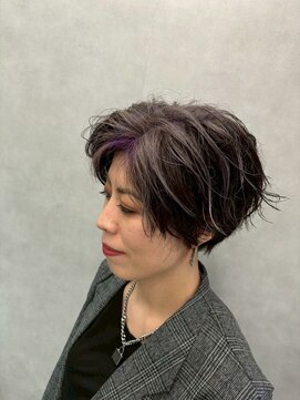 ウル バイ ドット(ulu by dot.) 【仁藤】髪質改善カラー/白髪ぼかしハイライト[町田駅/髪質改善]