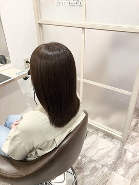 リシェイル(RICHAIR) グレージュ×プレミアムストレート